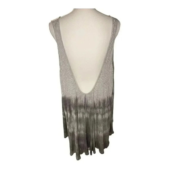 Free People Size Medium Sebastian Tie Dye Oversized Sleeveless Top - Picture 3 of 4